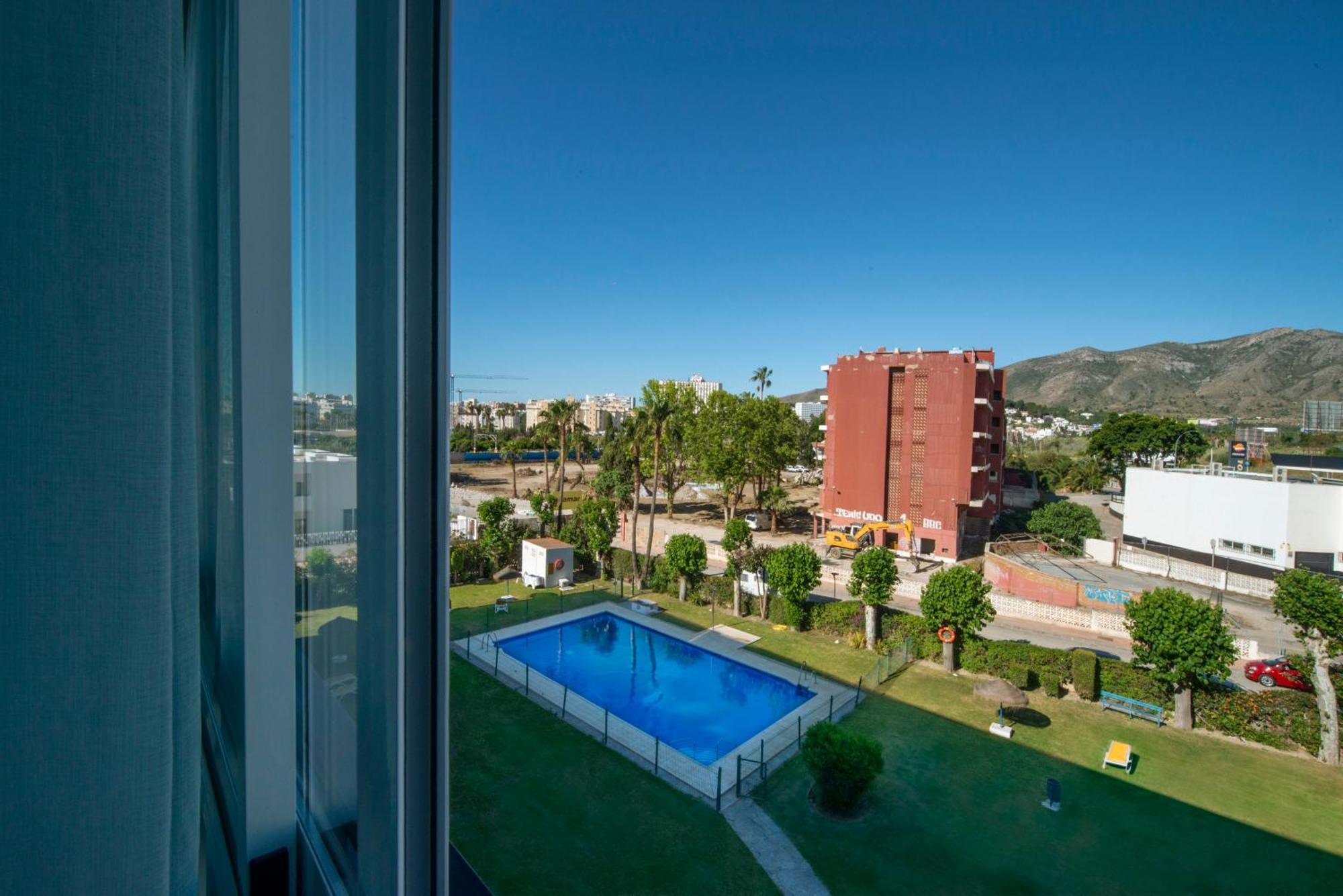 Estudio En Torremolinos Con Piscina Kültér fotó
